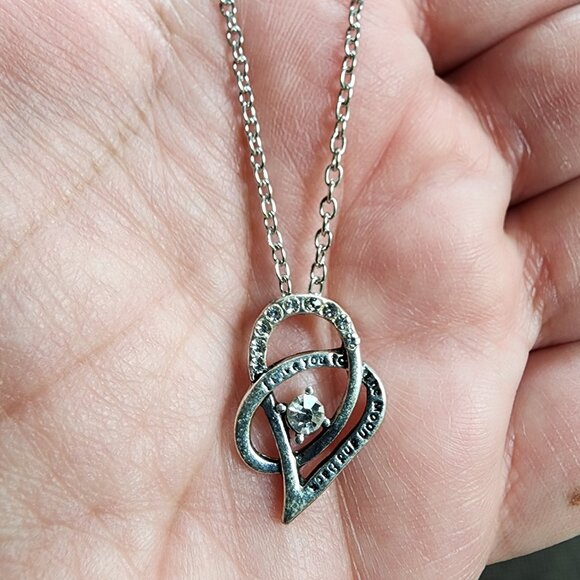 Amazon "I Love You To The Moon And Back" Pendant Necklace - Picture 10 of 16